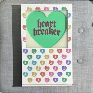 Jeffree Star Cosmetics Mint Green Heartbreaker Hand Mirror